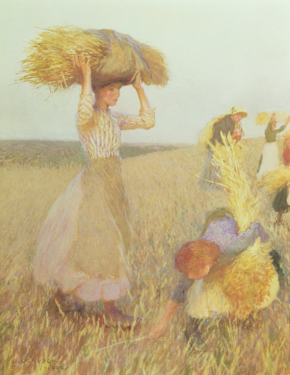 Las Espigadoras de George Clausen
