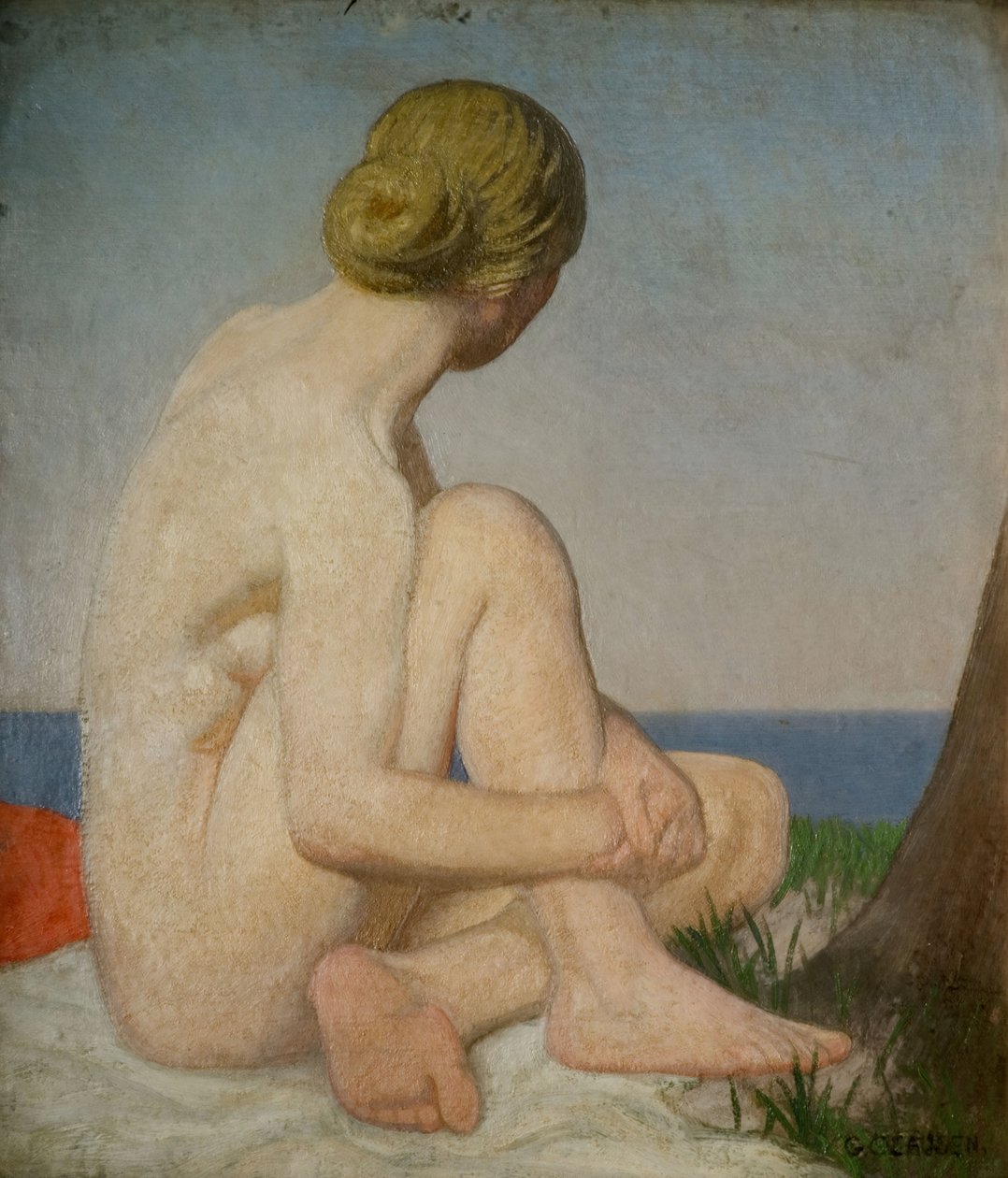 El vigilante, 1927-18 de George Clausen
