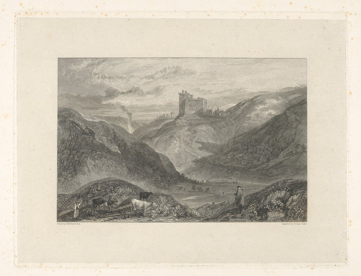 Castillo de Crichton de George Cooke