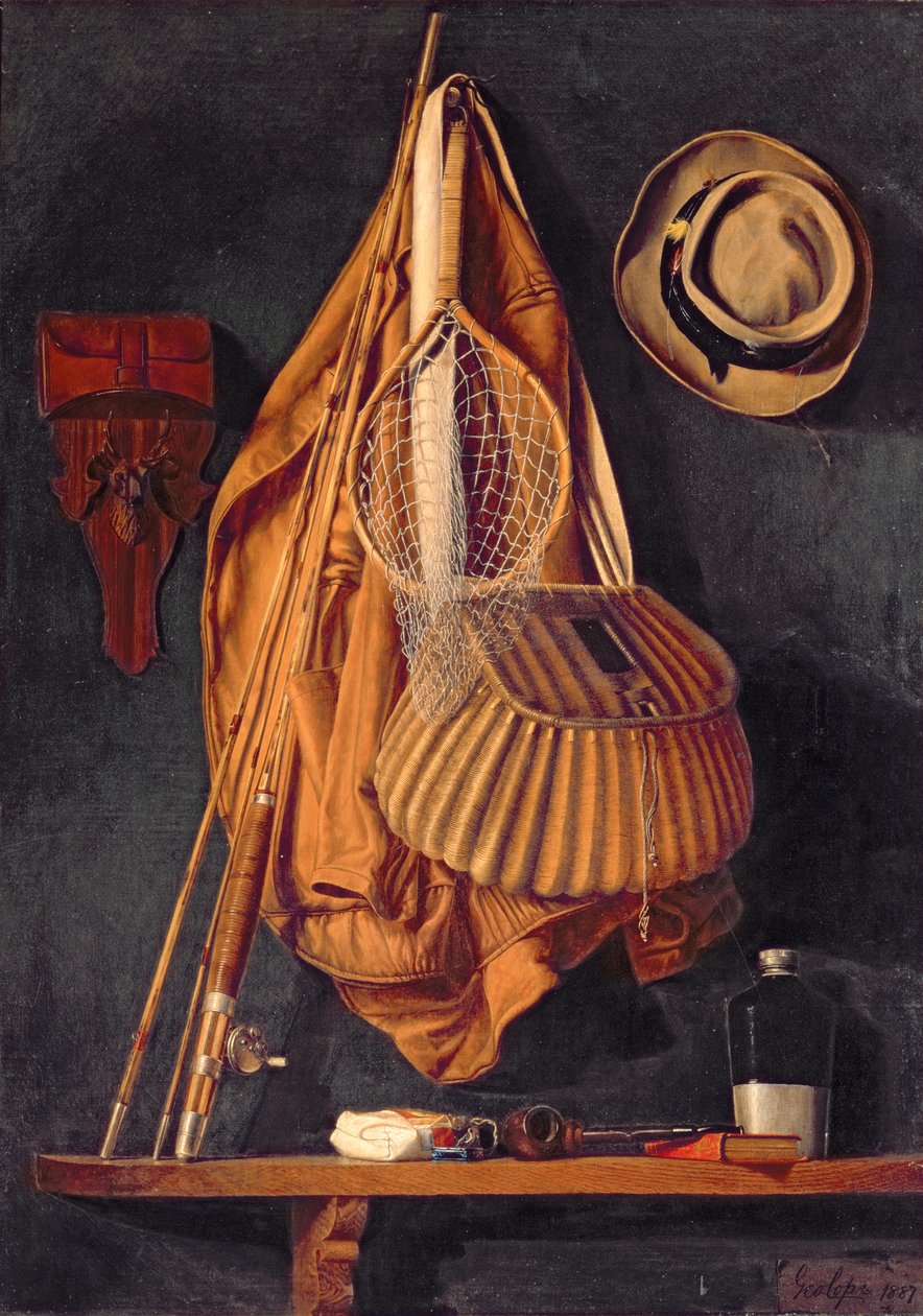 Accesorios para pescadores de George Cope