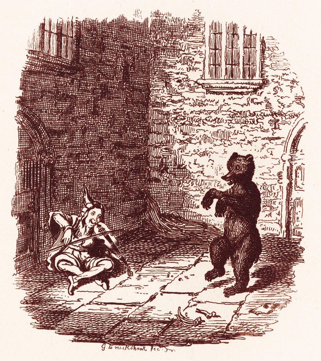 Hermanos Grimm Cuentos infantiles de George Cruikshank
