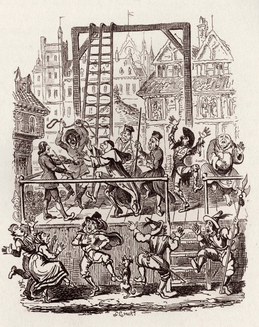 Cuentos de los hermanos Grimm de George Cruikshank