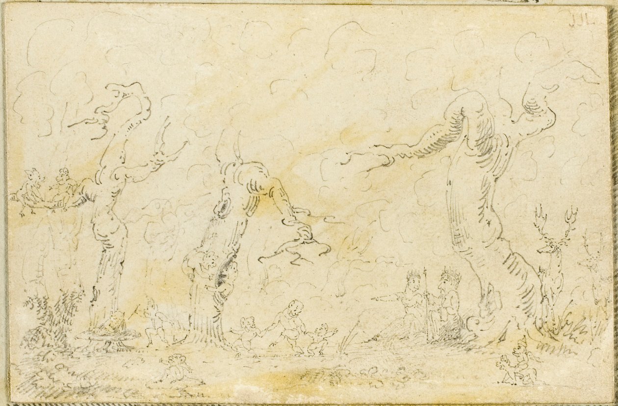 Escena cómica III de George Cruikshank