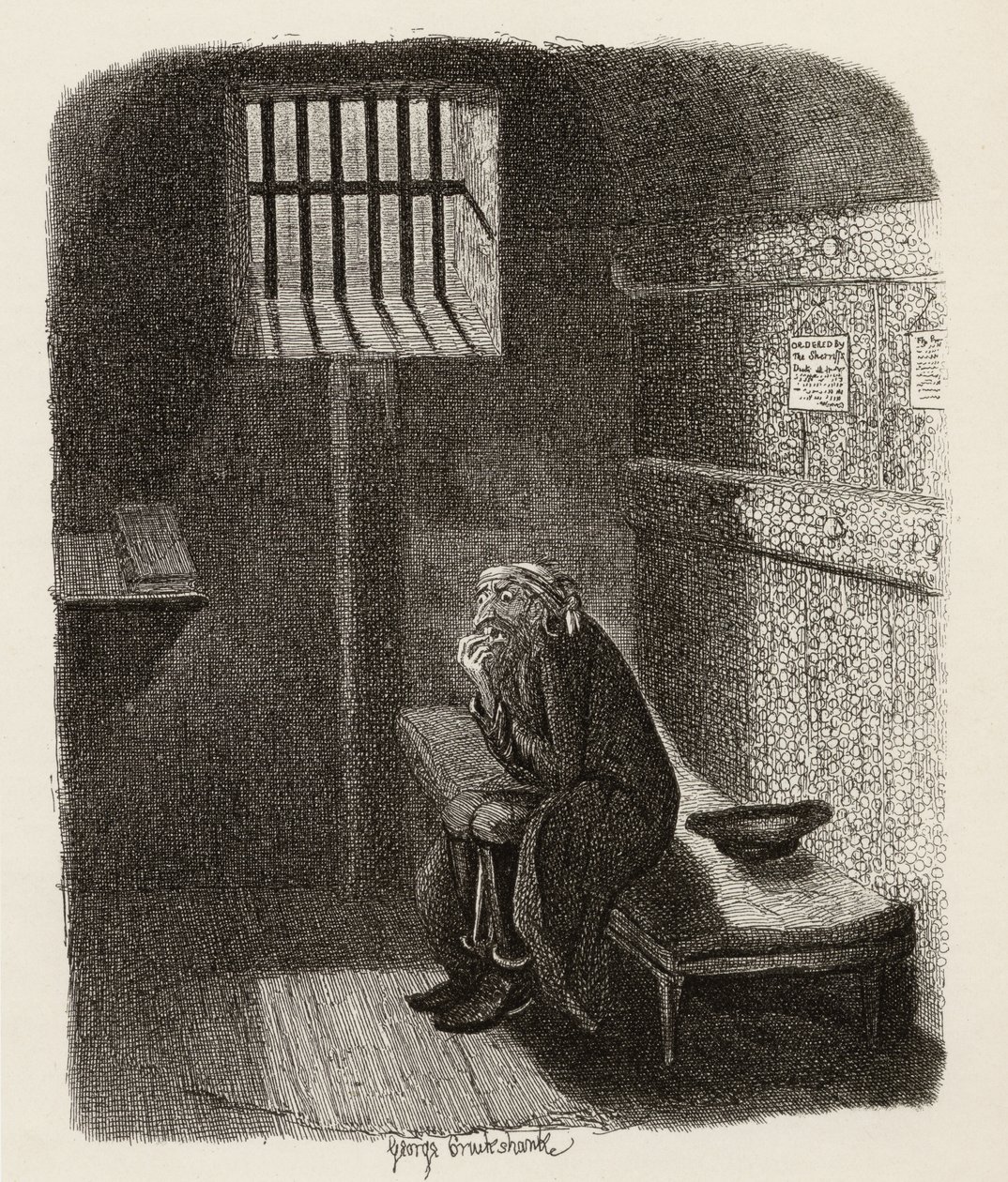 Fagin en la celda condenada, de 