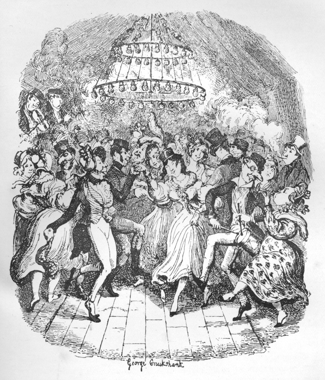 Feria de Greenwich, c1900 de George Cruikshank