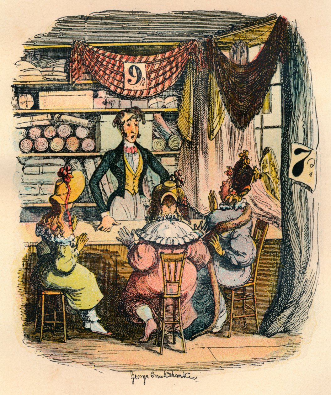 Horatio Sparkins, c. 1900 de George Cruikshank