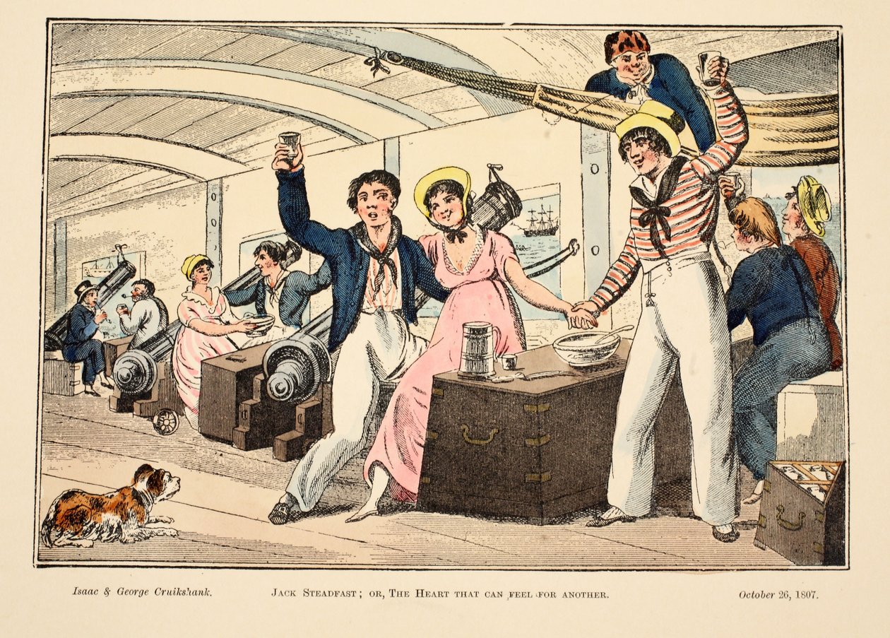 Jack Steadfast; o, El Corazón que Puede Sentir por Otro de George Cruikshank