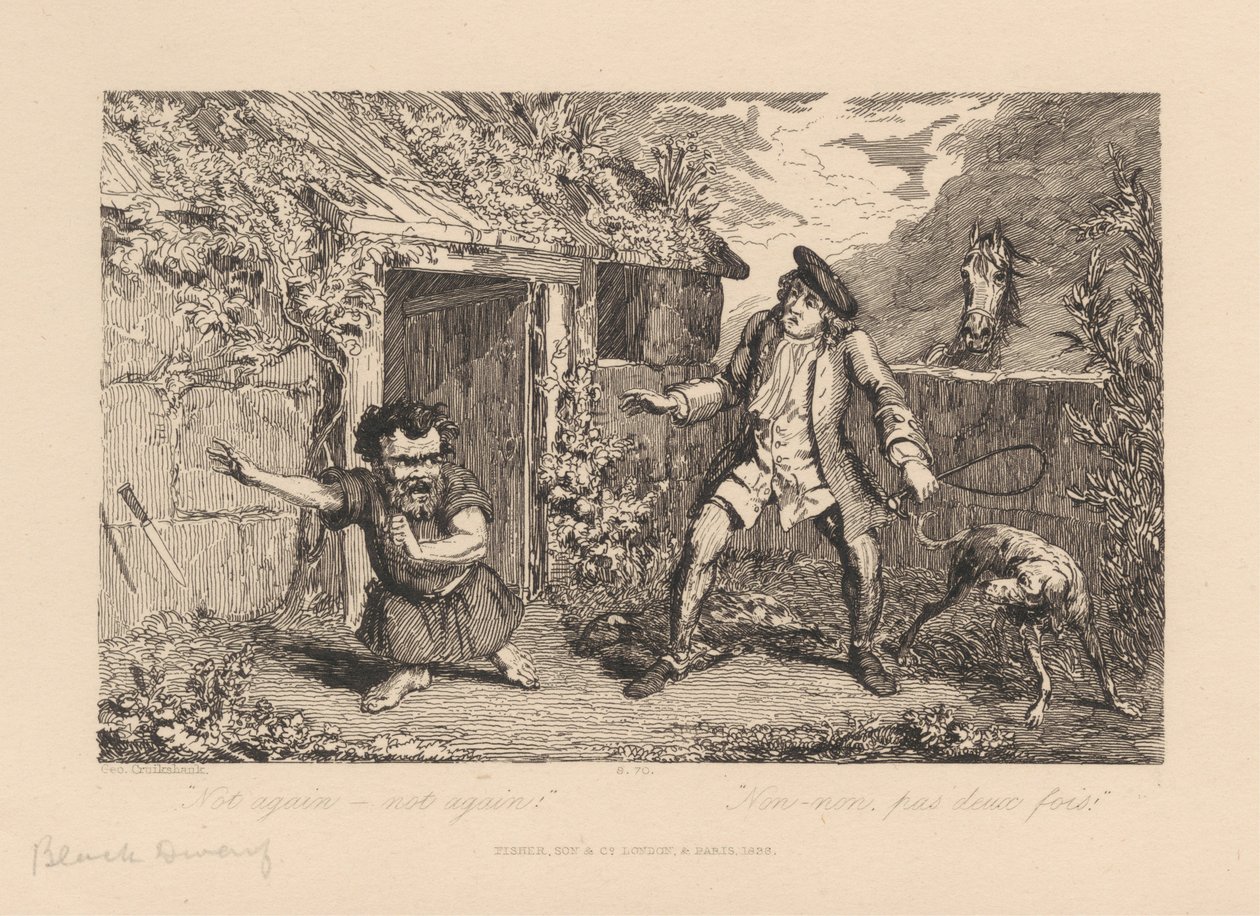 «¡Otra vez no! ¡Otra vez no!» de George Cruikshank