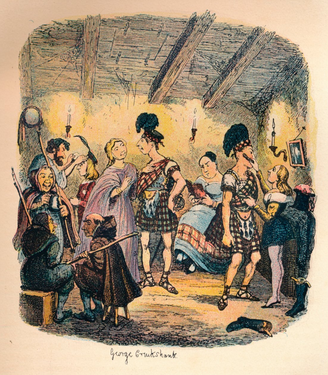 Teatros Privados, c. 1900 de George Cruikshank