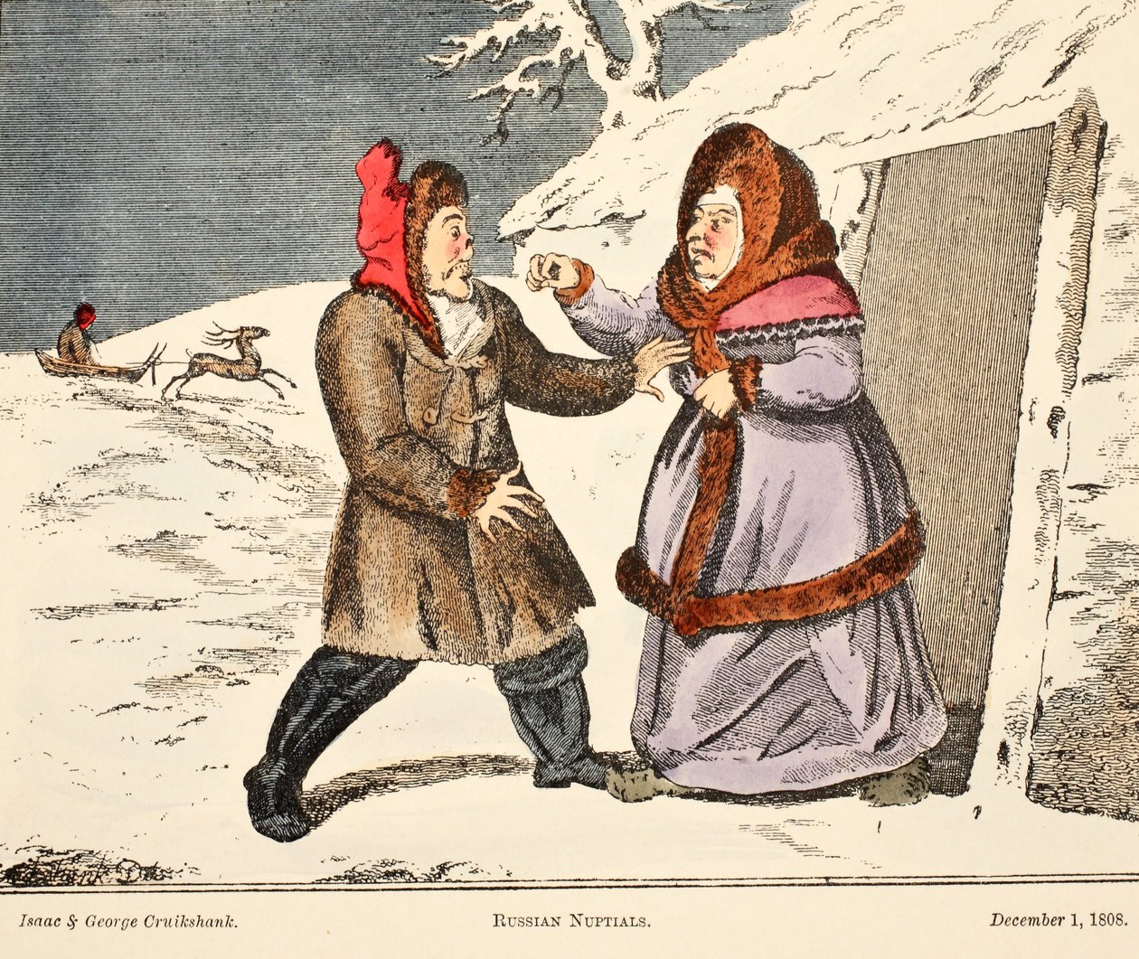 Bodas rusas de George Cruikshank
