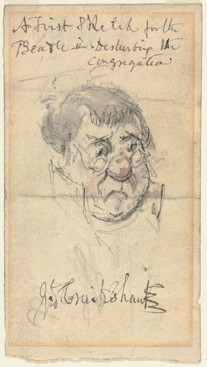 El bedel de George Cruikshank