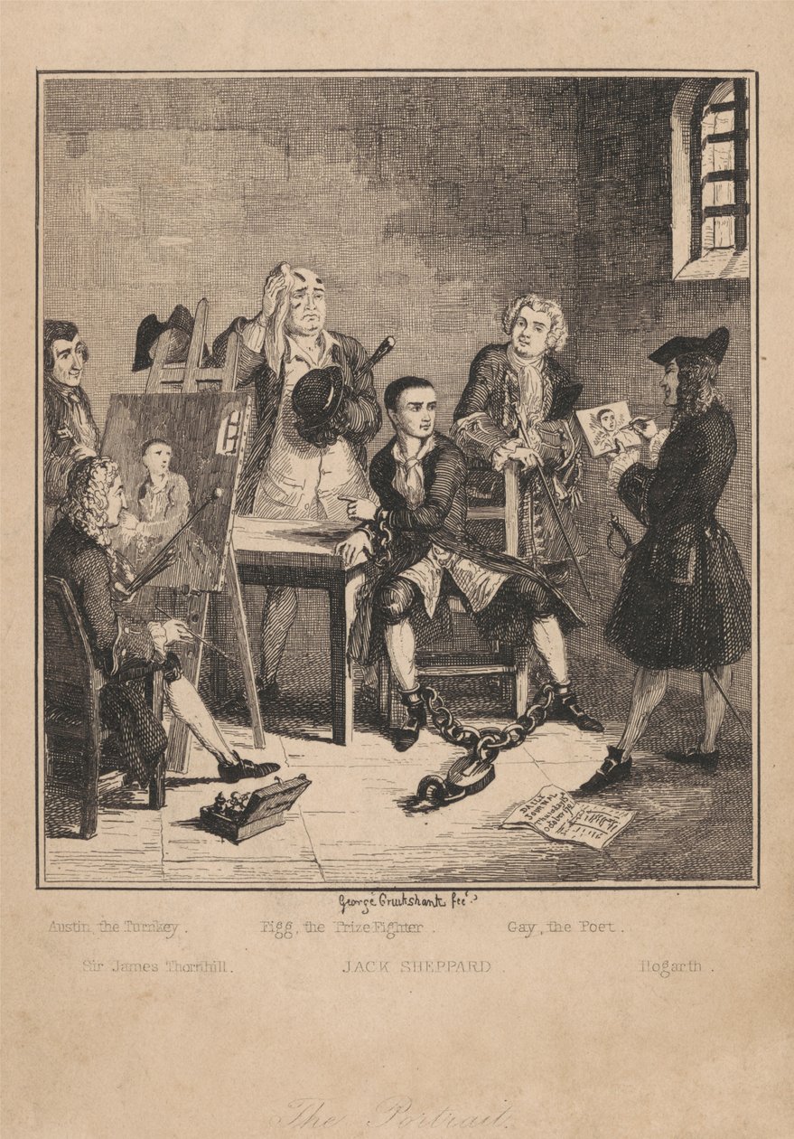 El retrato de George Cruikshank