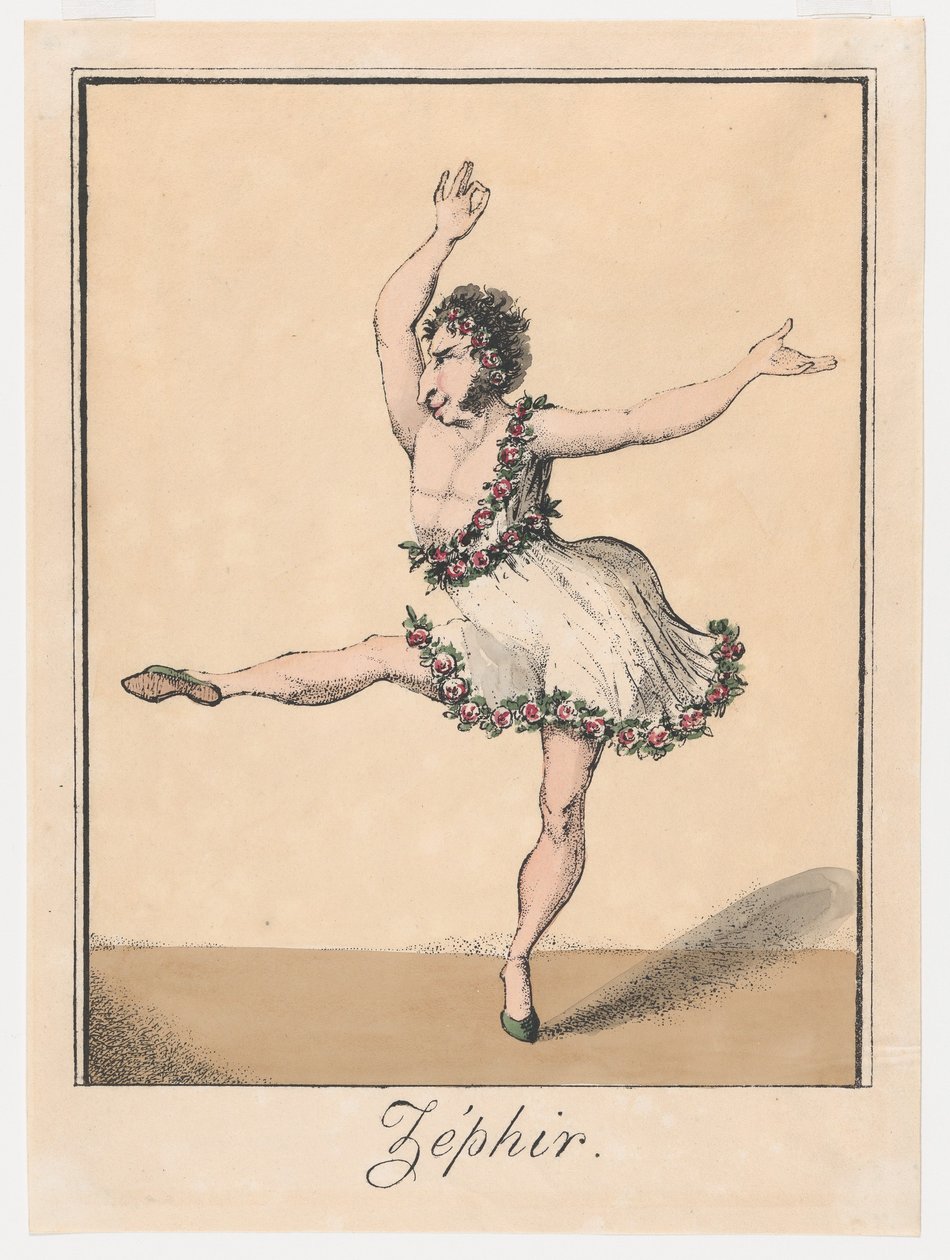 Zéphir, 1817-19 de George Cruikshank