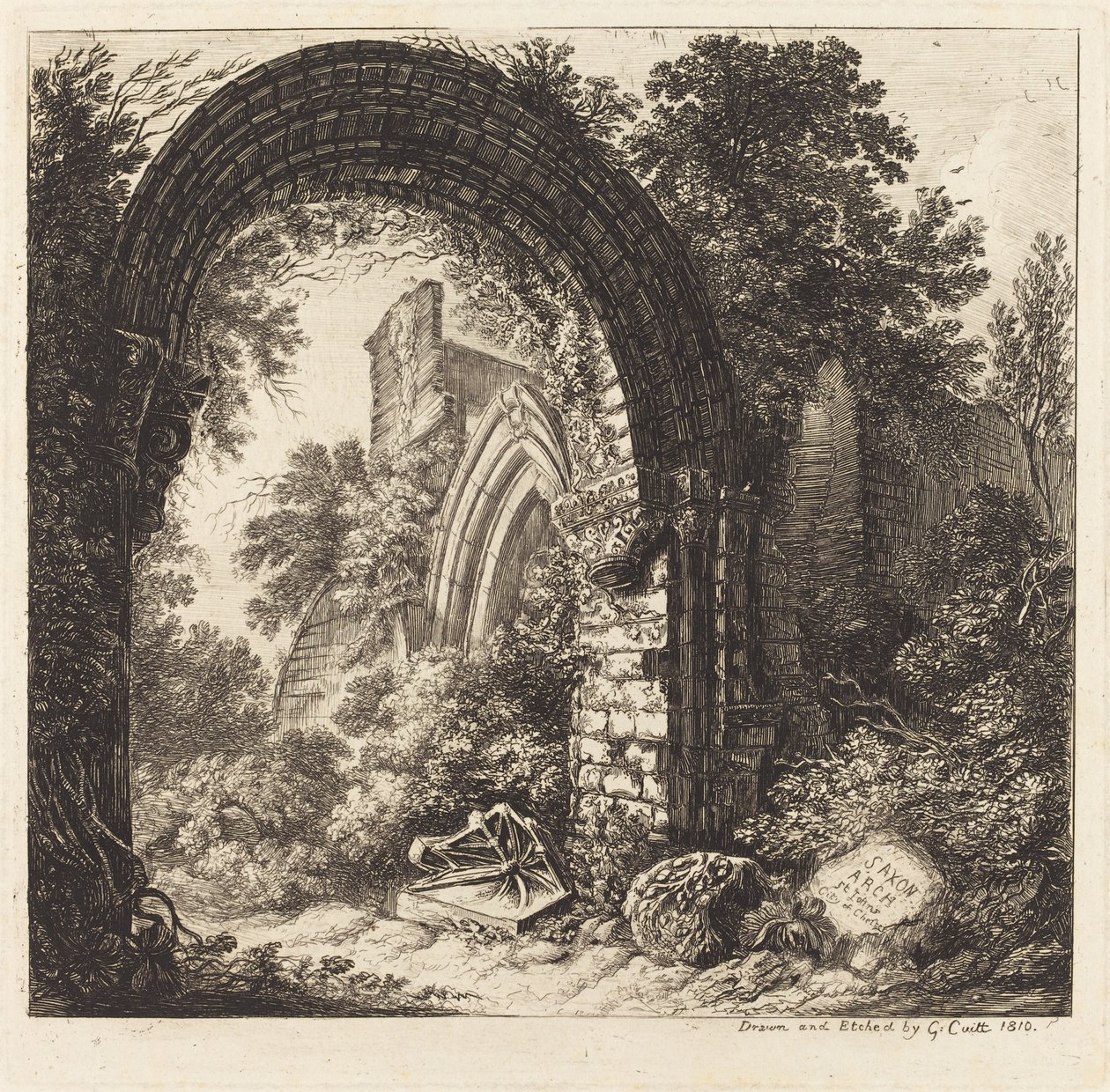 Arco sajón de George Cuitt the Younger