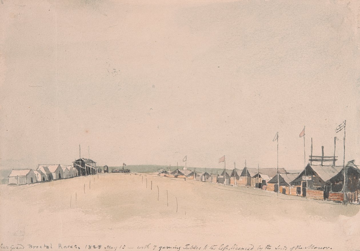 El hipódromo de Bristol de George Cumberland