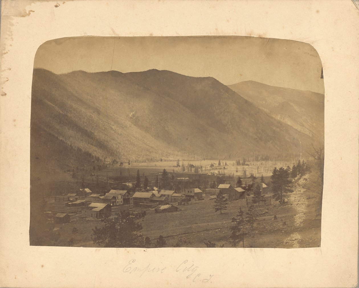Empire City, Territorio de Colorado de George D. Wakely