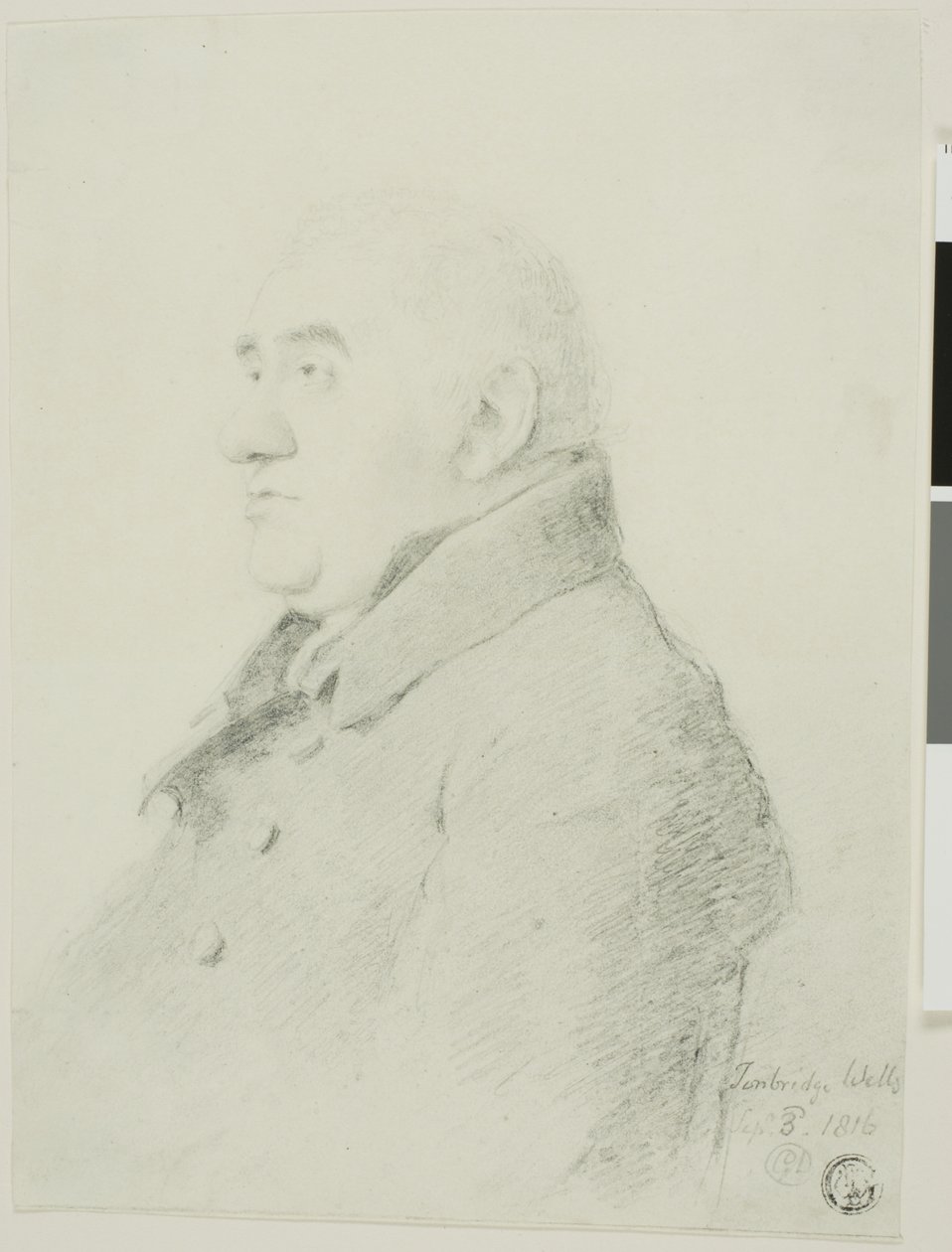 Retrato de un caballero de George Dance II
