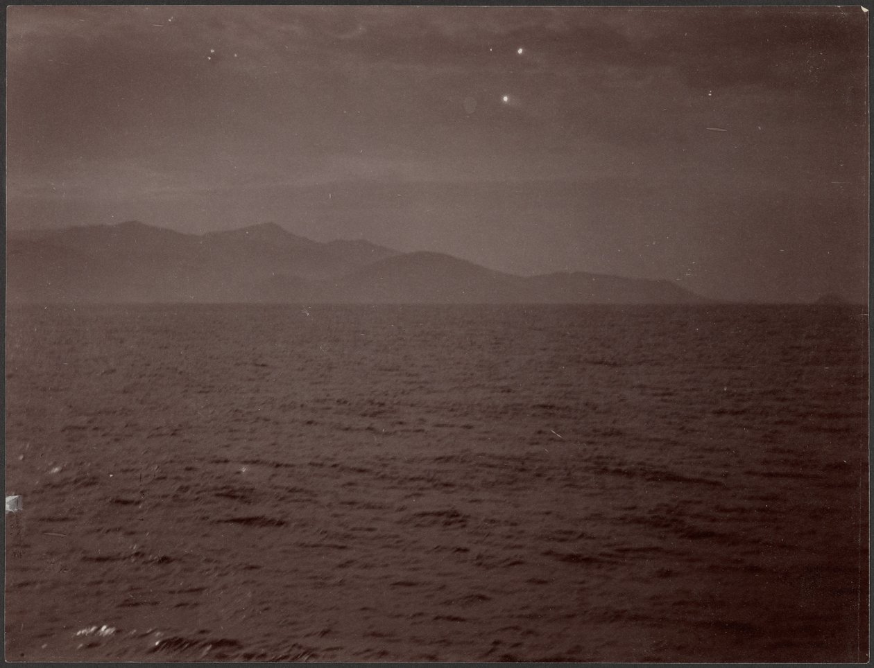 [Cordillera Costera y Mar] de George Davidson