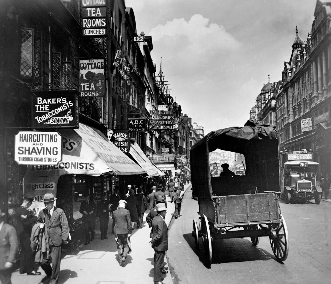 The Strand mirando al este, Westminster, Londres, c1910s de George Davison Reid