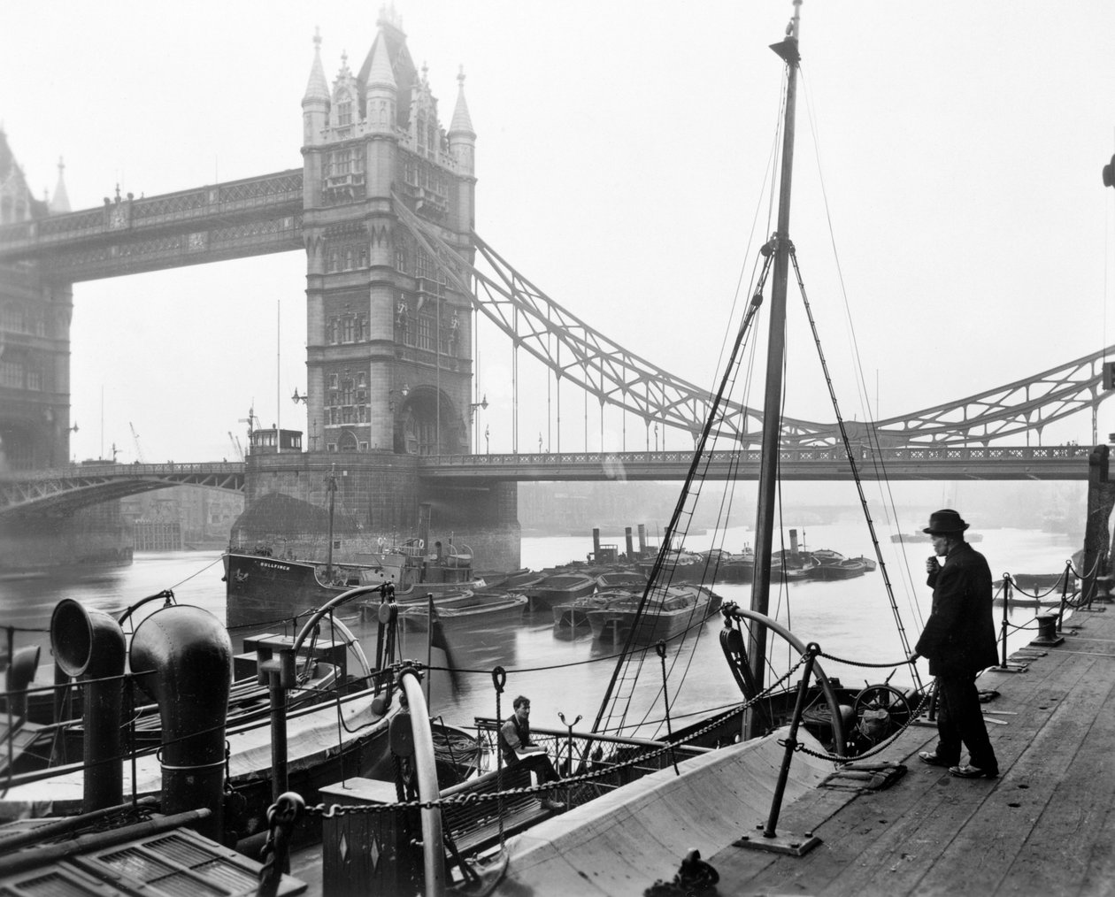 Puente de la Torre, Stepney, Tower Hamlets, Londres de George Davison Reid