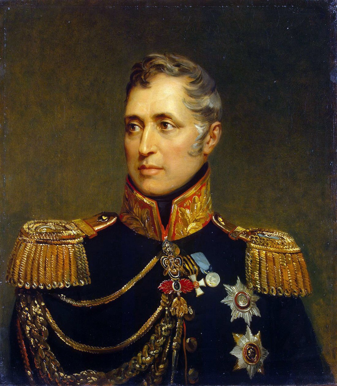 Retrato del conde Carlo Andrea Pozzo di Borgo (1764-1842) de George Dawe