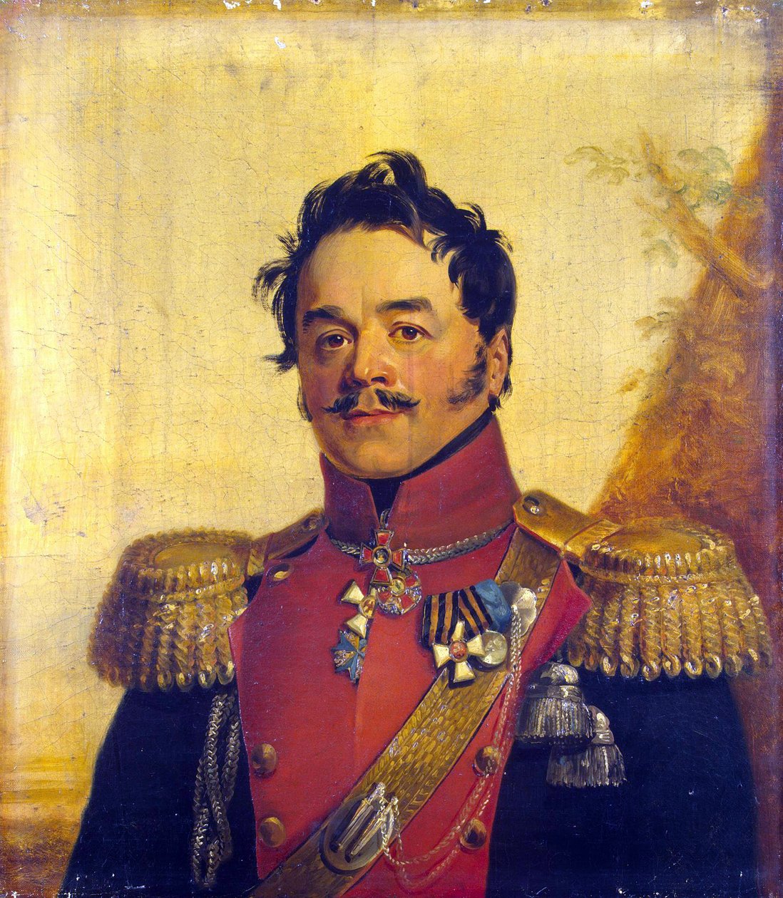 Retrato del Conde Nikolai Grigoryevich Shcherbatov de George Dawe