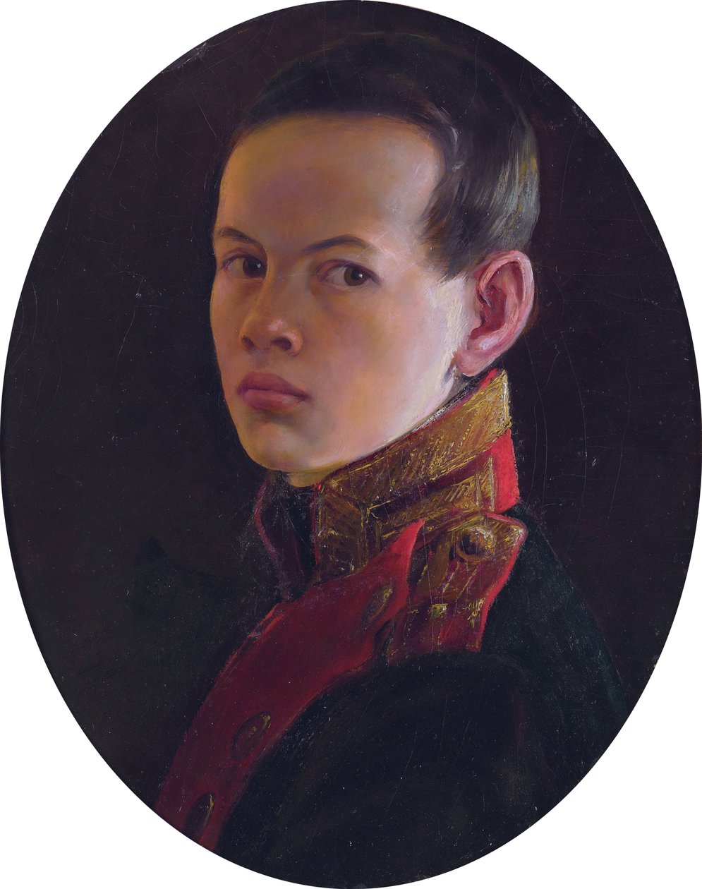 Retrato del príncipe heredero Alejandro Nikolayevich 1818-1881 de George Dawe