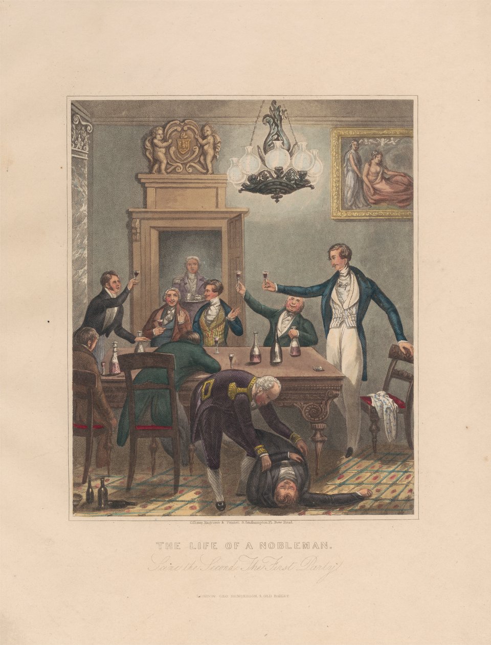 Lote de nueve: (2) La vida de un noble de George Dawe