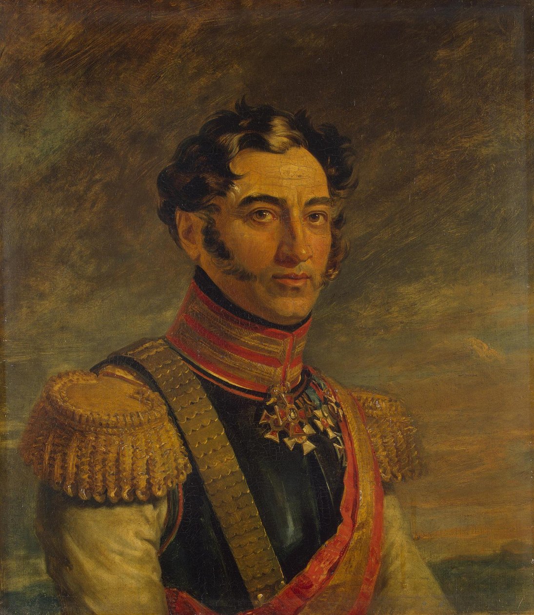 Retrato de Arséniev, Mijaíl Andréievich (1779-1838) de George Dawe