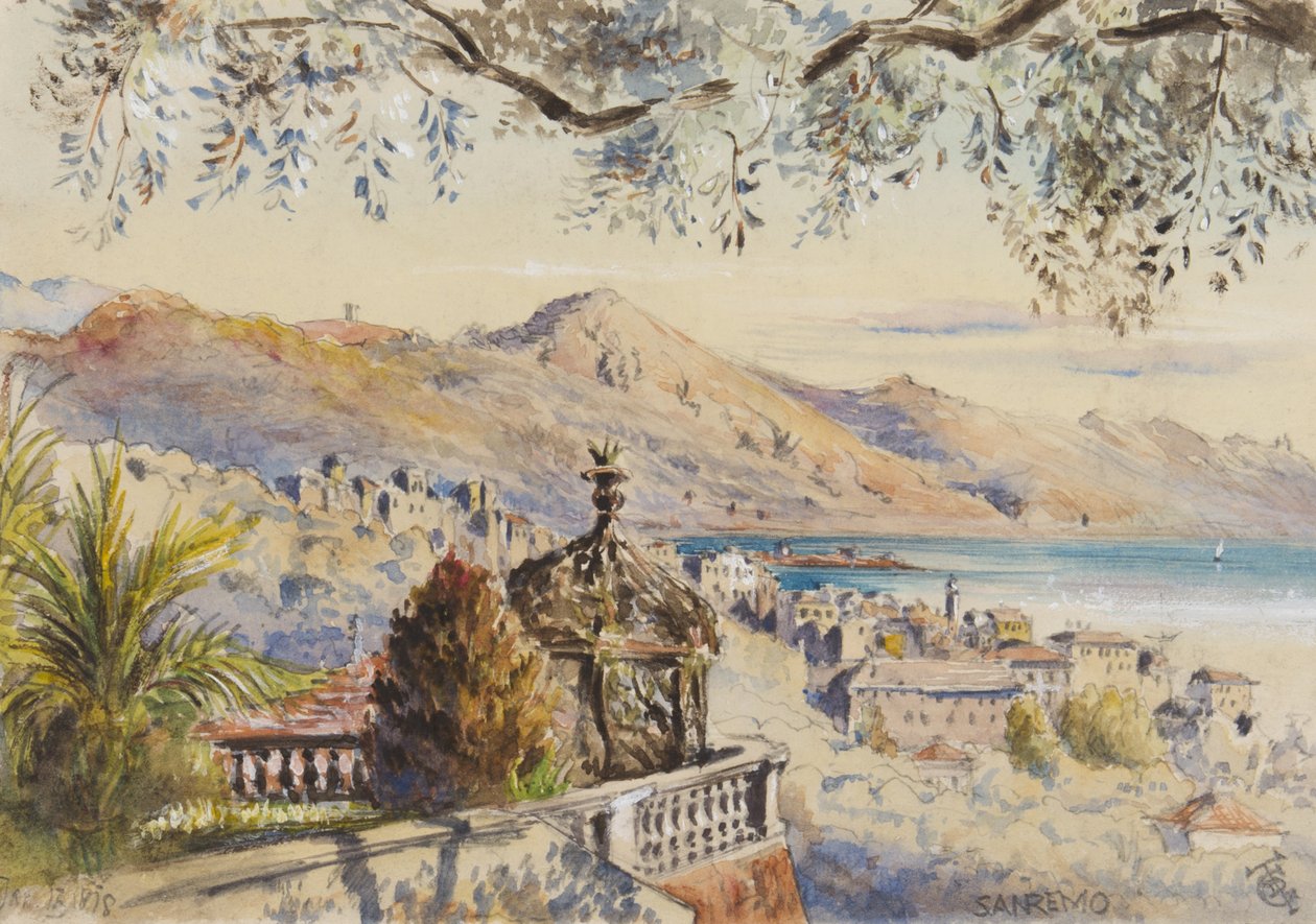 San Remo, 12 de enero de 1878 de George Douglas Tinling