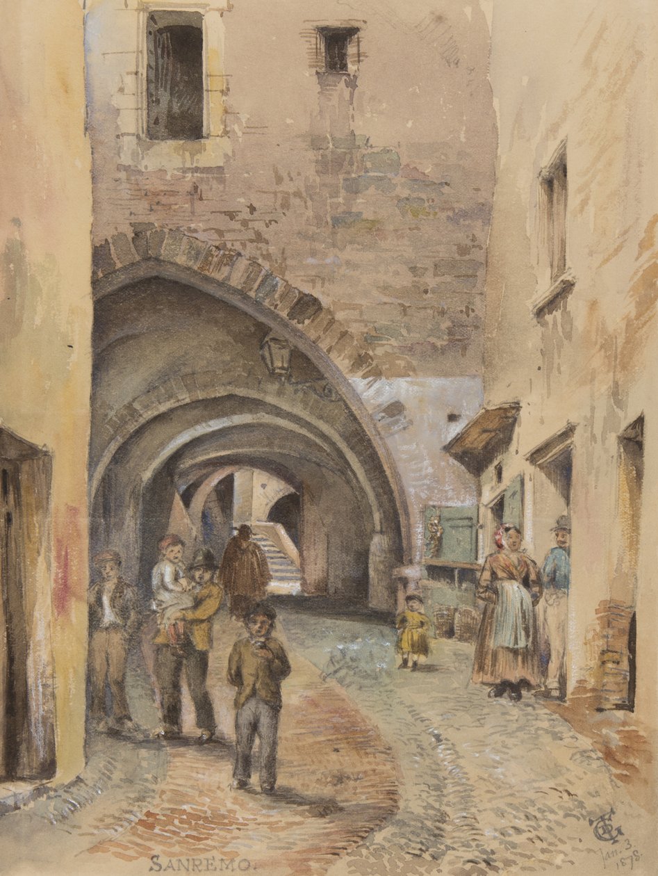 San Remo, 3 de enero de 1878 de George Douglas Tinling