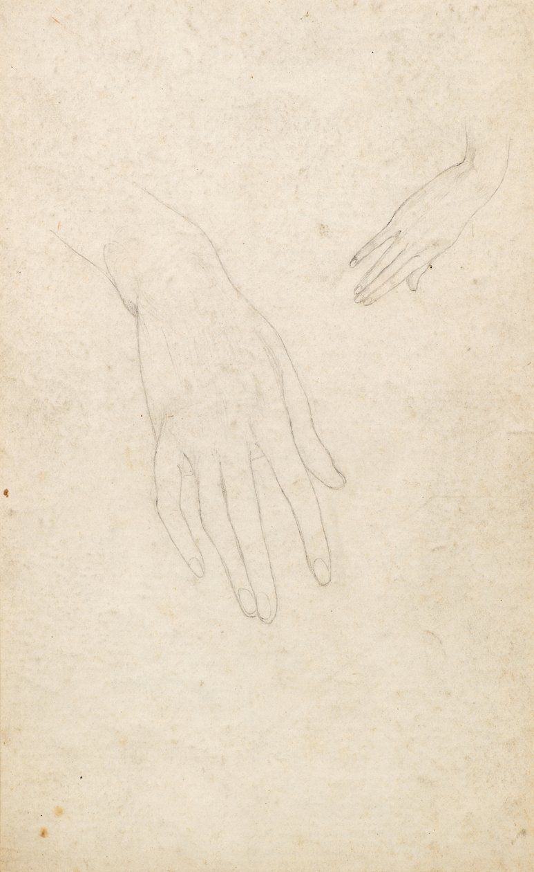 Estudio de las manos de George Dutch Davidson