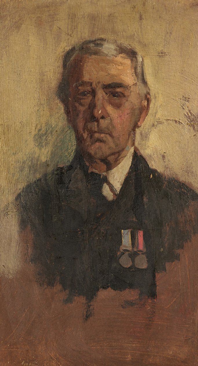 Retrato de B. Baxter, 90º y 41º, c.1920 de George Edmund Butler