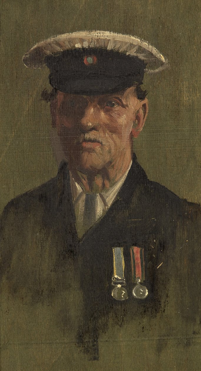 Retrato de G. Marshman, 62nd, c.1920 de George Edmund Butler