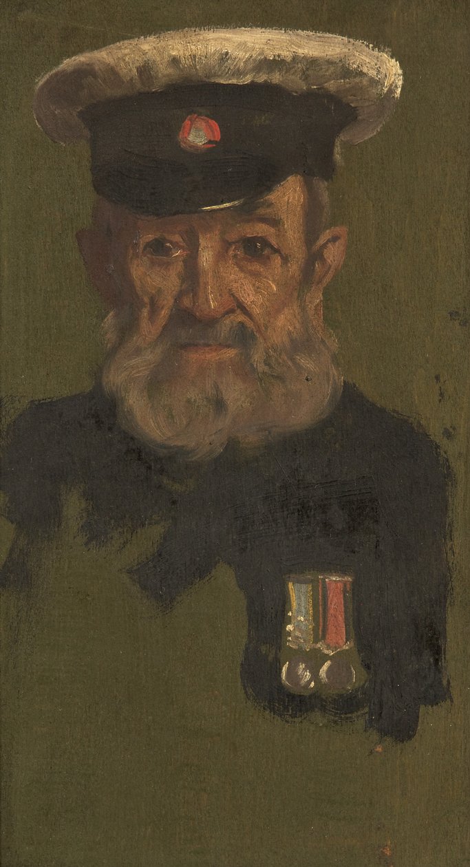 Retrato de J. Smith, 4th & R.A., c. 1920 de George Edmund Butler