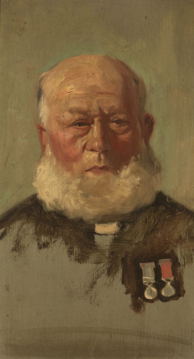Retrato de J. Summers, R.N., c. 1920 de George Edmund Butler