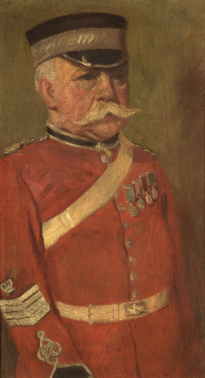 Retrato de Jas George, R.N. & 3rd, c. 1920 de George Edmund Butler