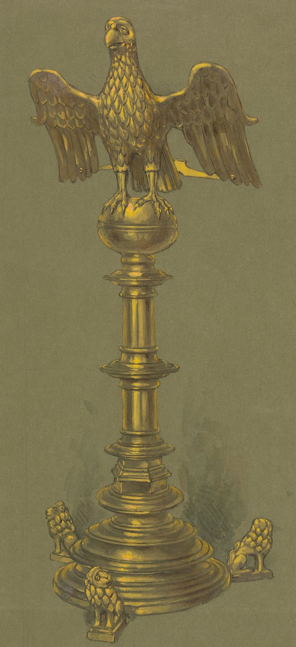 Diseños realizados para Jones y Willis, metalúrgicos y fabricantes de muebles para iglesias de Birmingham y Londres. de George Edmund Street