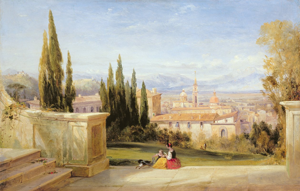 Paisaje italiano de George Edwards Hering