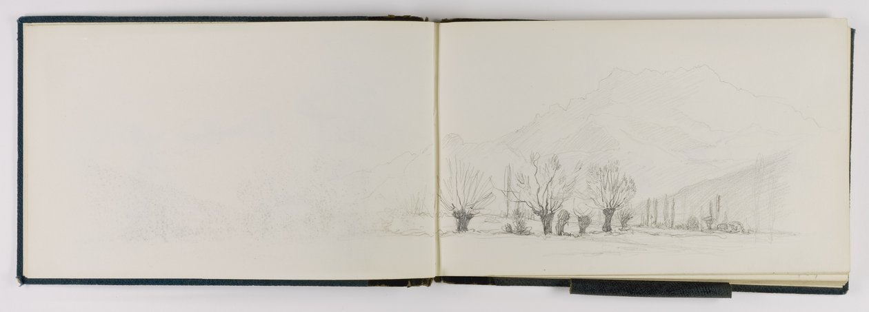 (Cuaderno de bocetos) Cerca de Aigle de George Elbert Burr