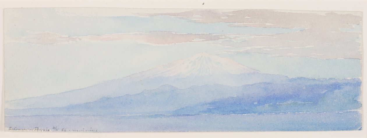 Alto de Reggio, Mañana de George Elbert Burr
