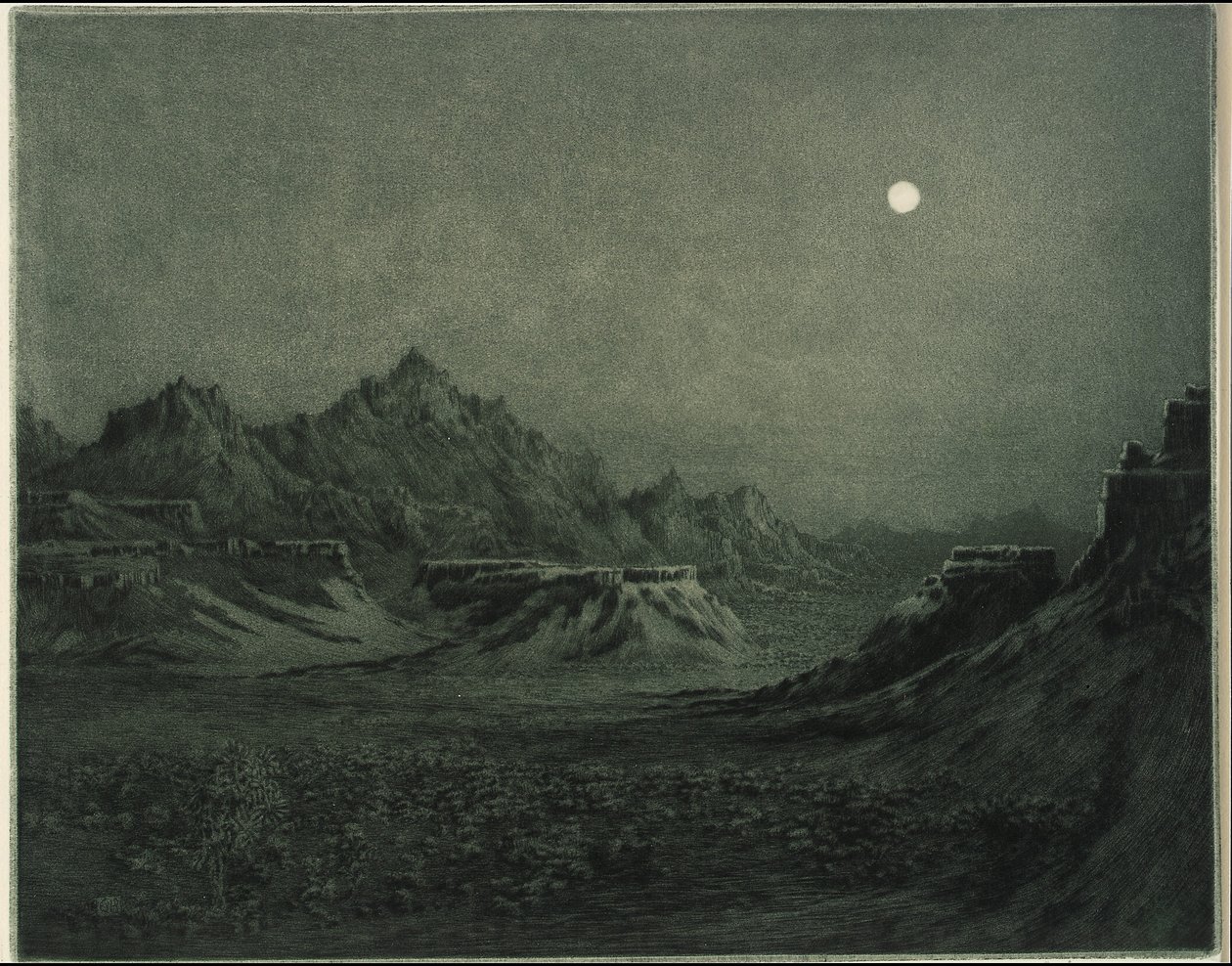 Noche en Arizona de George Elbert Burr