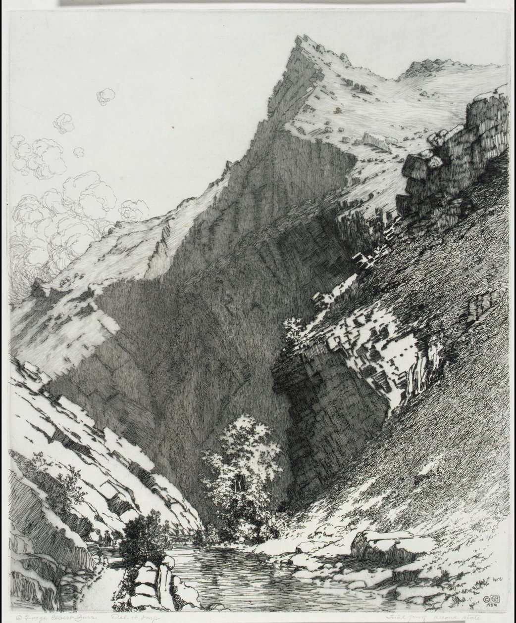 Cañón Bear Creek, Denver, Colorado de George Elbert Burr