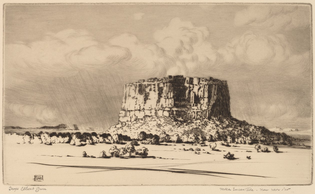 Mesa Encantada, Nuevo México (no. 2) de George Elbert Burr