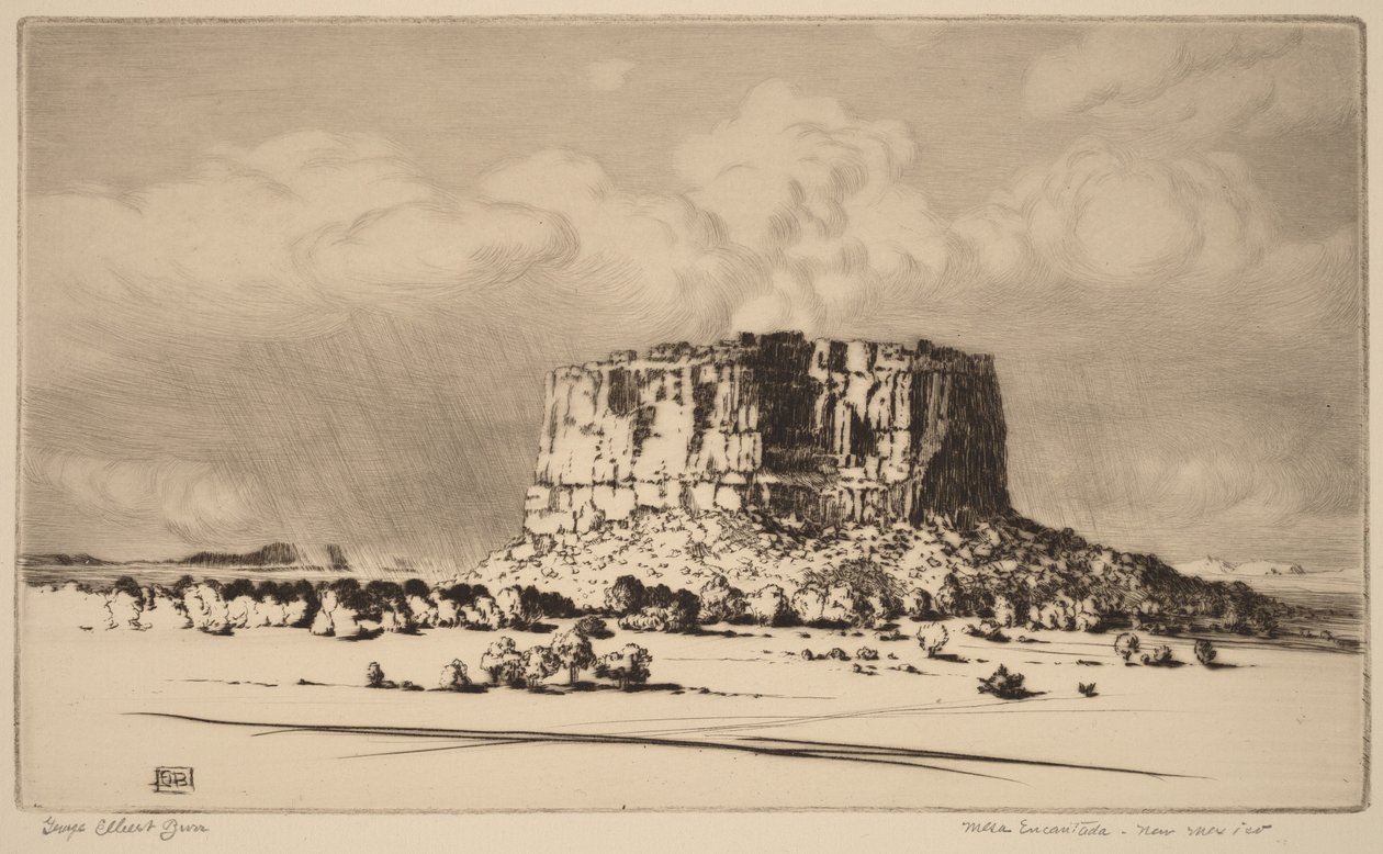 Mesa Encantada, New Mexico (no. 2) de George Elbert Burr