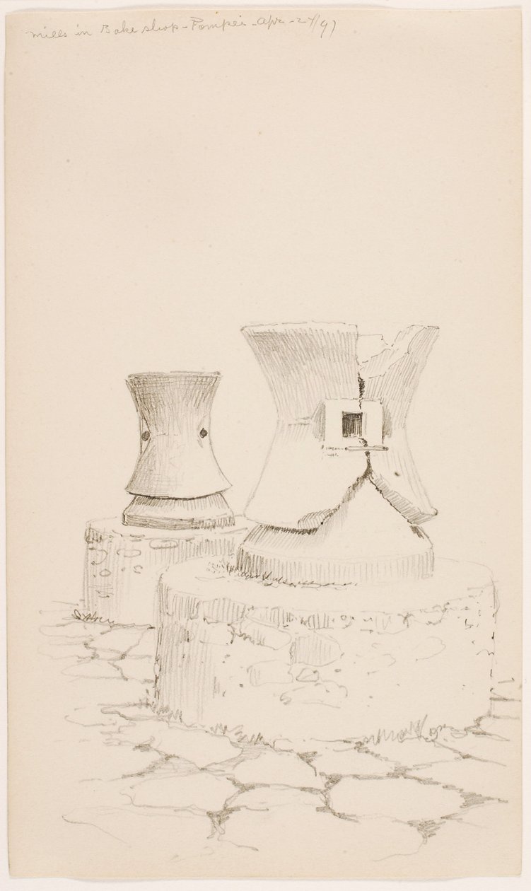 Molinos en pastelería--Pompei de George Elbert Burr