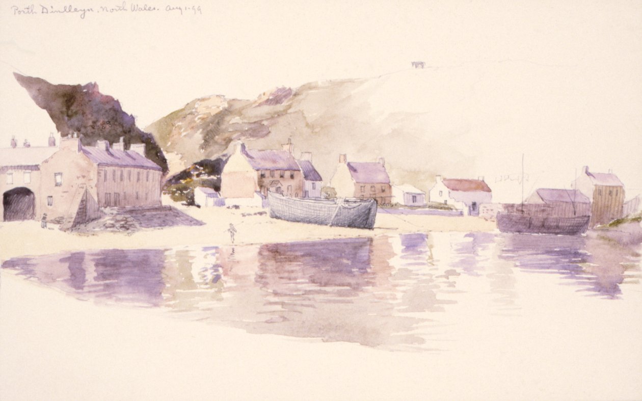 Porth Dinlleyn, Gales del Norte, 1899 de George Elbert Burr