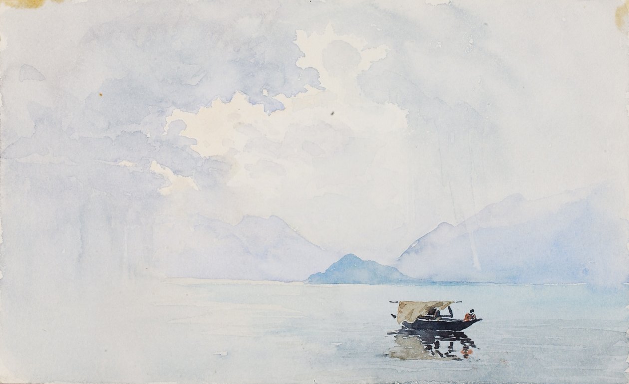 Lluvia, Bellagio de George Elbert Burr