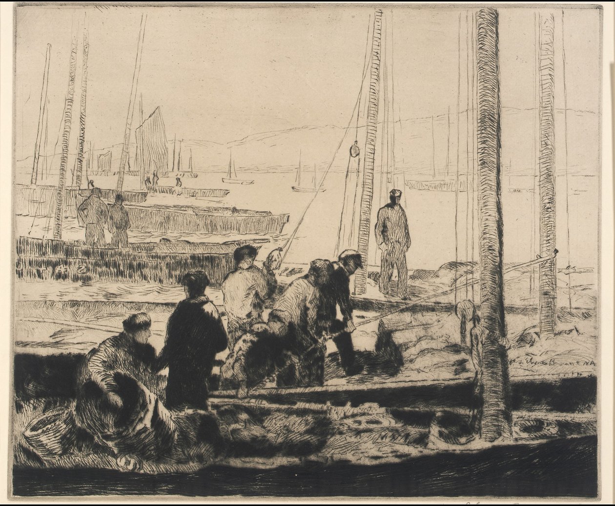 Flota de sardinas de George Elmer Browne