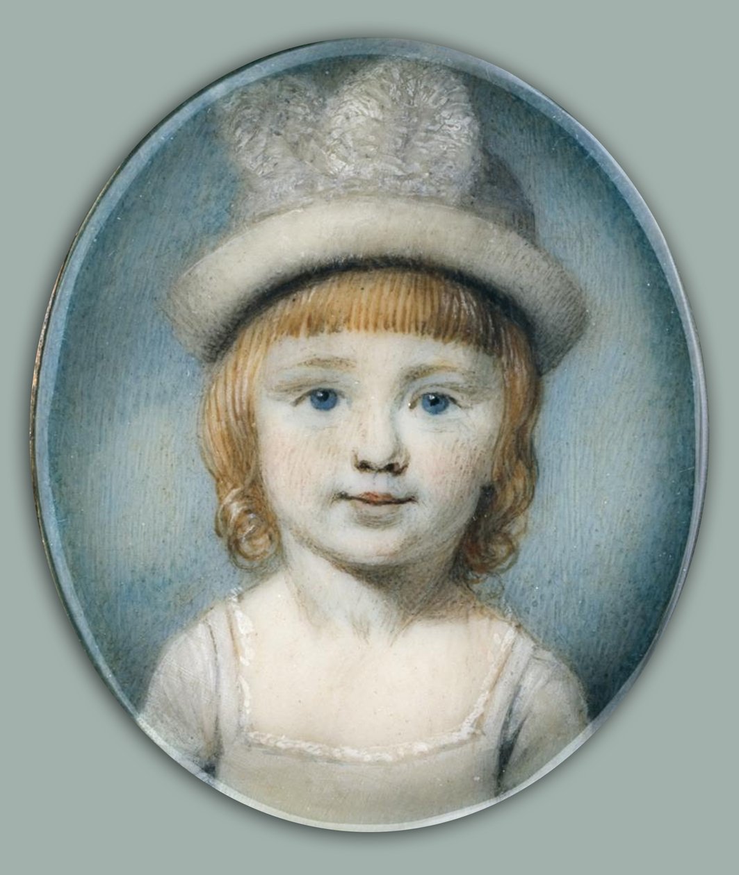 Retrato de un niño de George Engleheart
